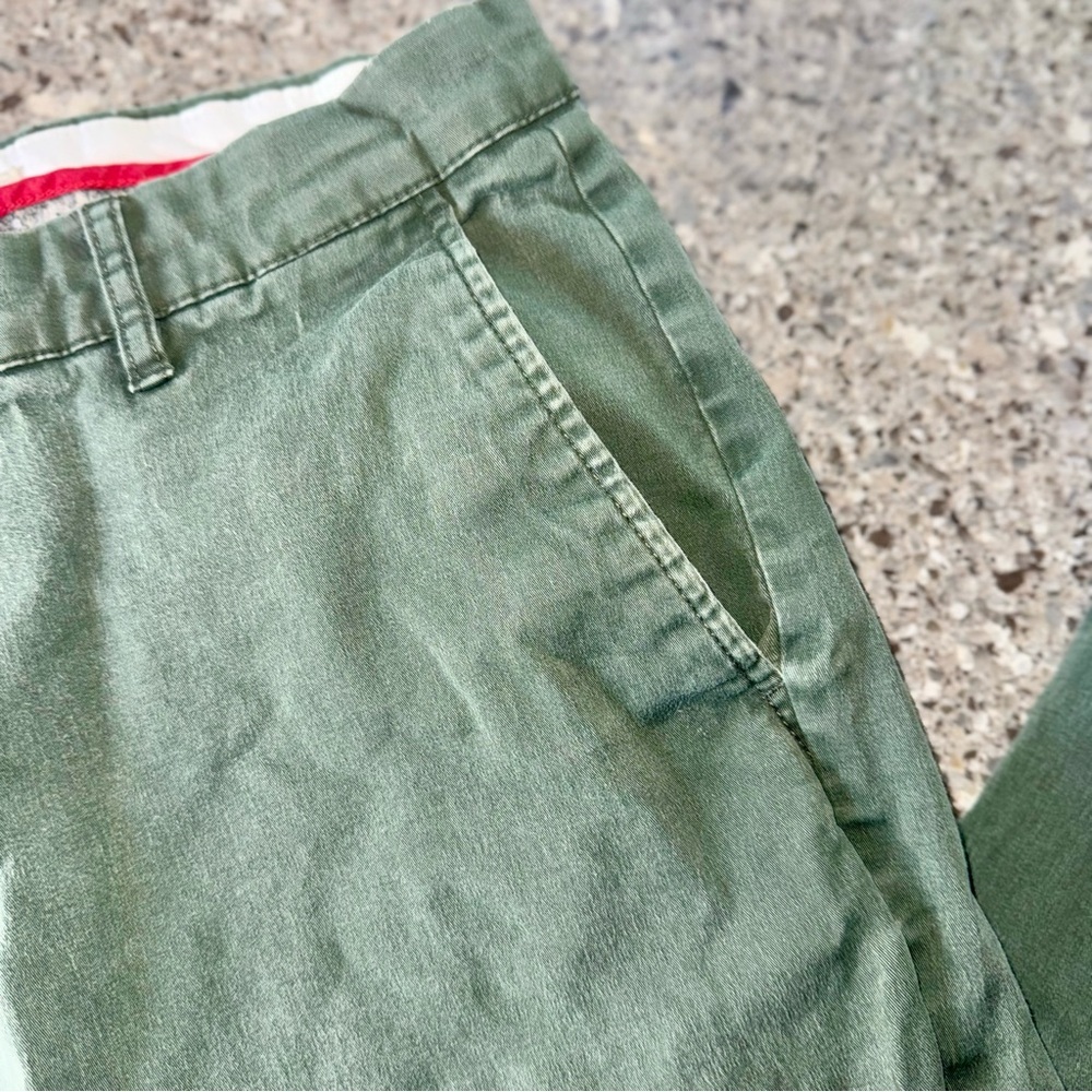 Good Threads Men's Athletic-Fit Washed Comfort Stretch Chino Pant -32X30  OLVGRN - Picture 7 of 9
